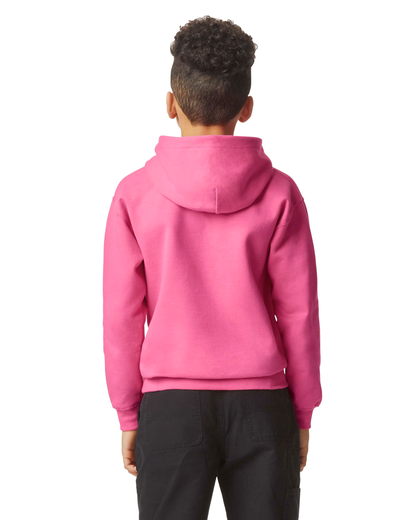 Youth Softstyle Midweight Fleece Hoodie - Pink Lemonade