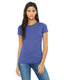 Bella + Canvas 6004 - Women's Junior Fit Favorite T-Shirt - Heather True Royal