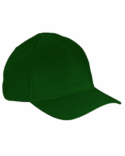 5-Panel Brushed Twill Cap - Forest