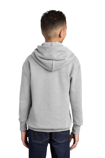 Youth Core Fleece Pullover Hoodie - Ash