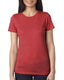 Next Level 6710 - Women's Triblend Crew - Vintage Red