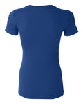 Women's Cotton/Polyester Tee - True Royal