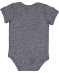 Infant Harborside Melange Bodysuit - Navy Melange