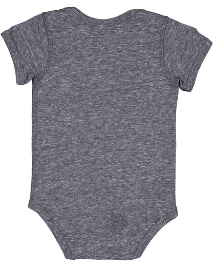 Infant Harborside Melange Bodysuit - Navy Melange