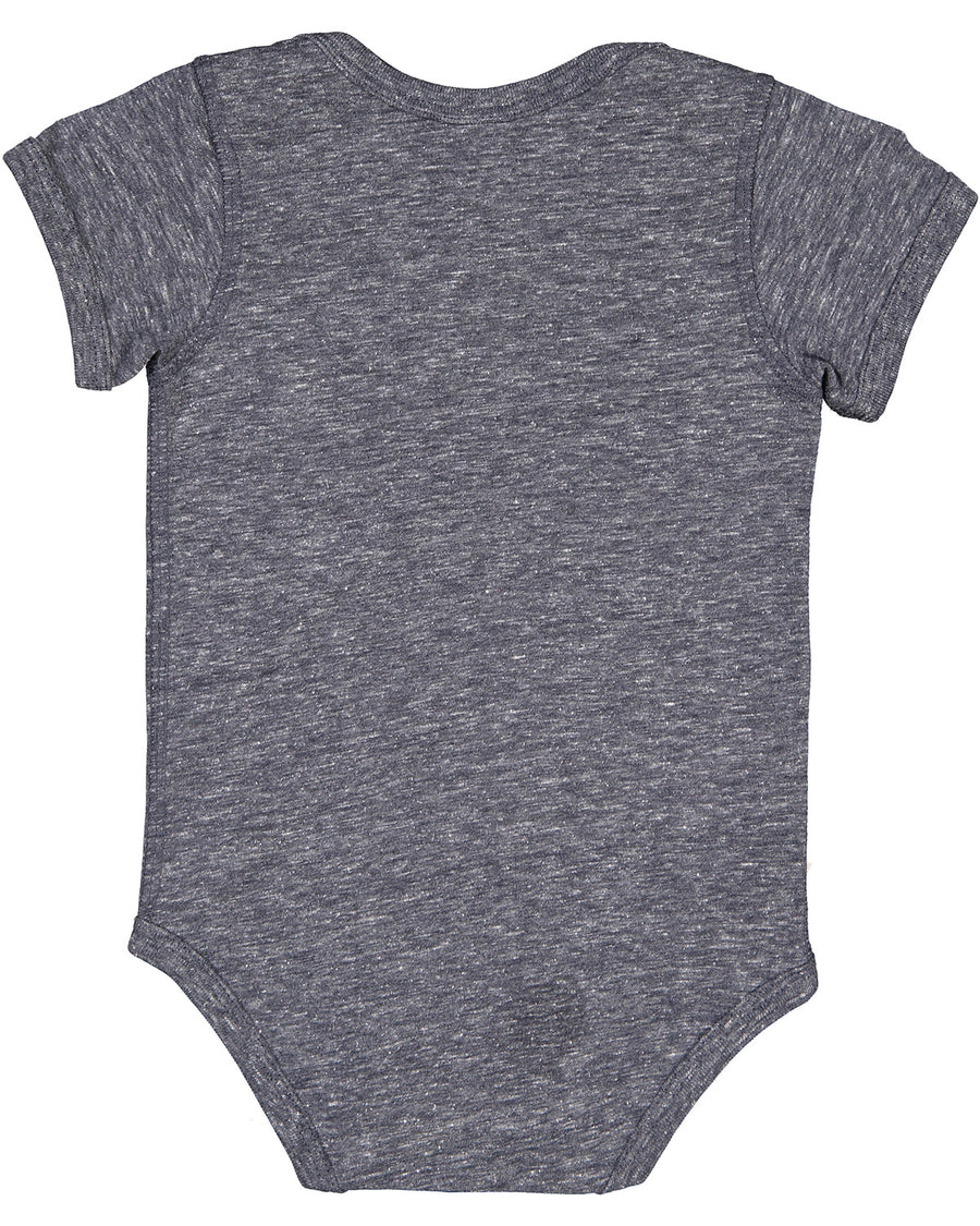 Infant Harborside Melange Bodysuit - Navy Melange