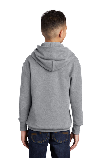 Youth Core Fleece Pullover Hoodie - Athletic Heather