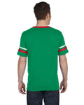 Unisex Sleeve Stripe Jersey - Kelly / Red / White