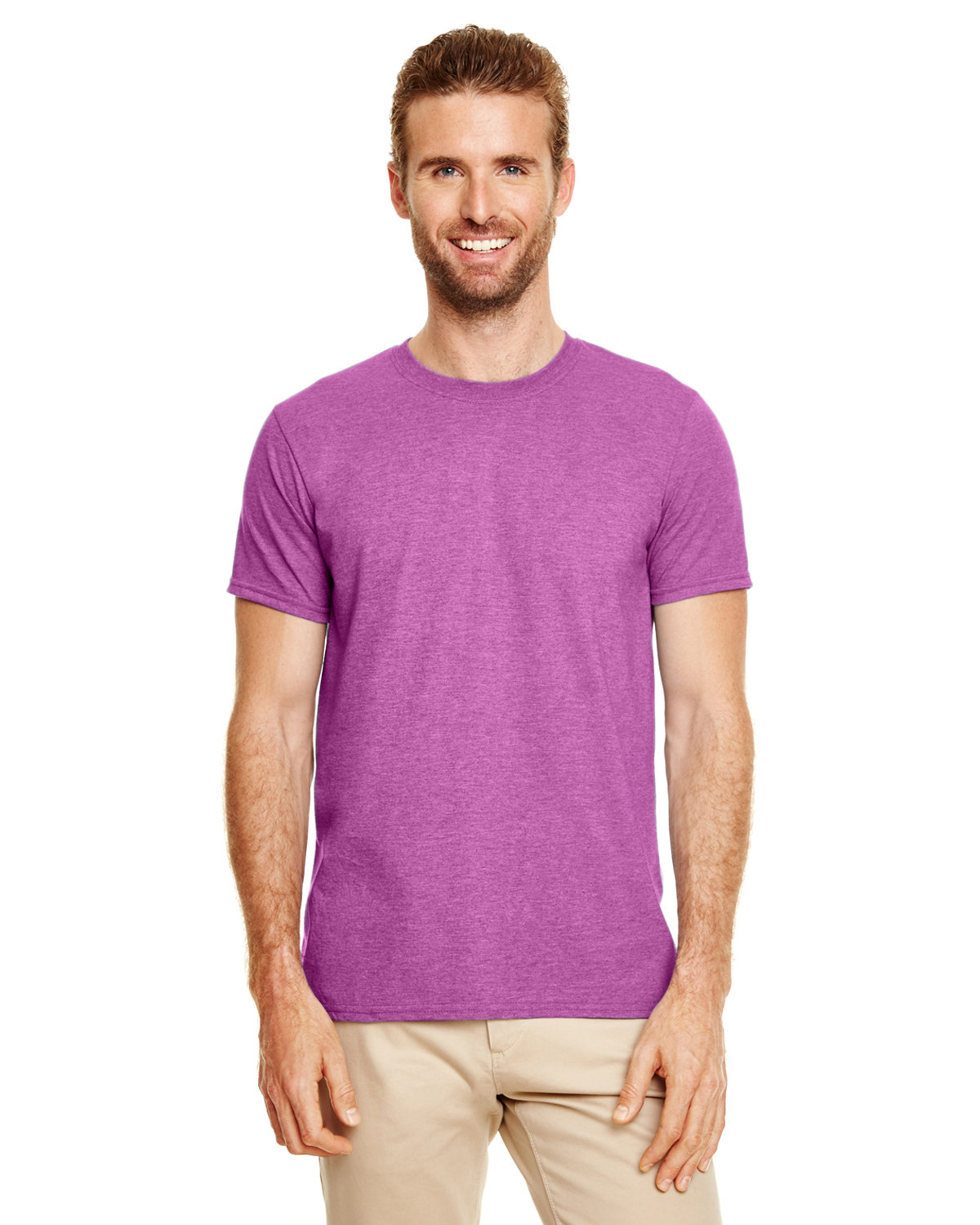 Softstyle�� Unisex T-Shirt - Heather Radiant Orchid