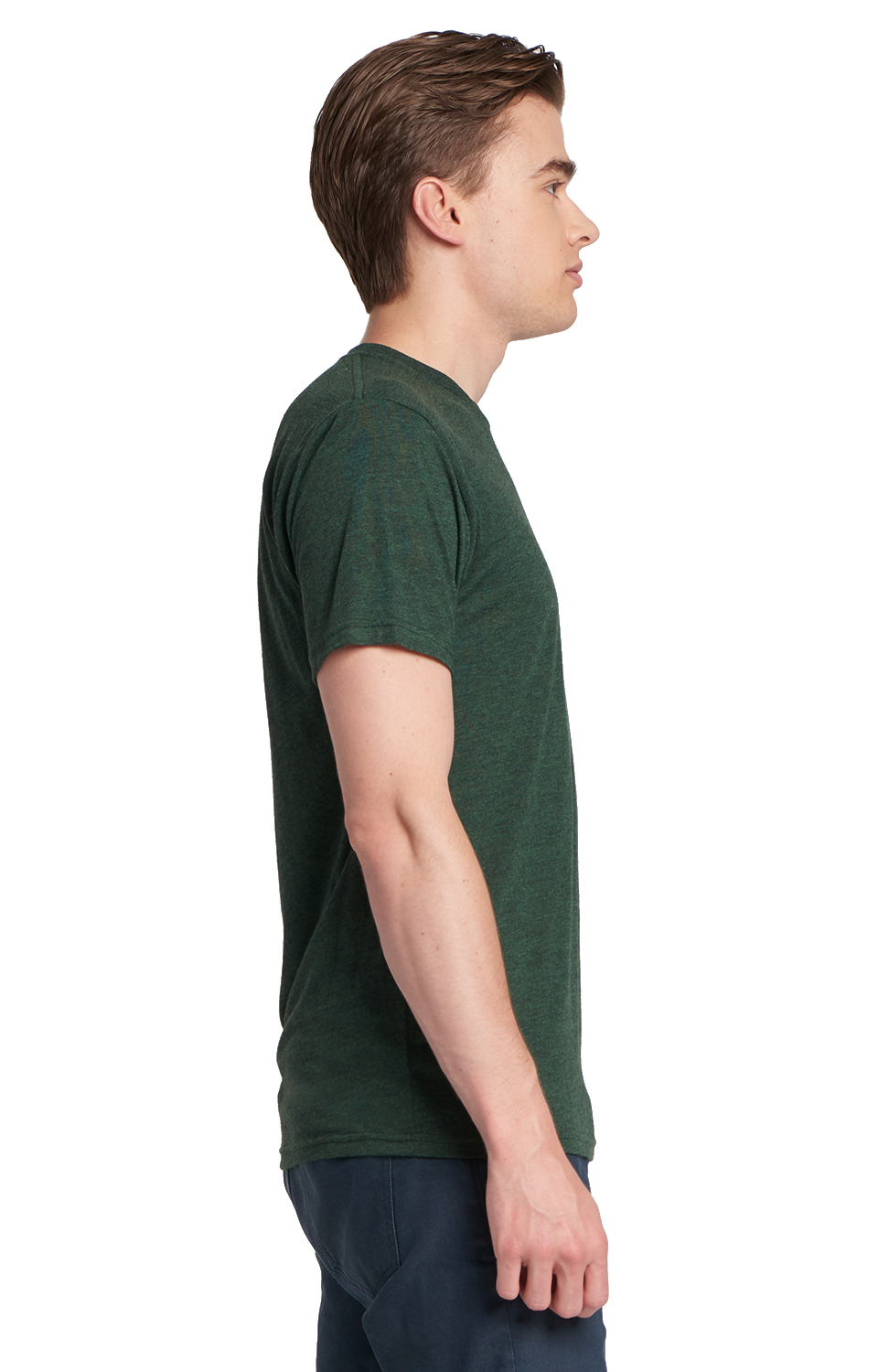 Unisex Triblend Crew - Black Forest