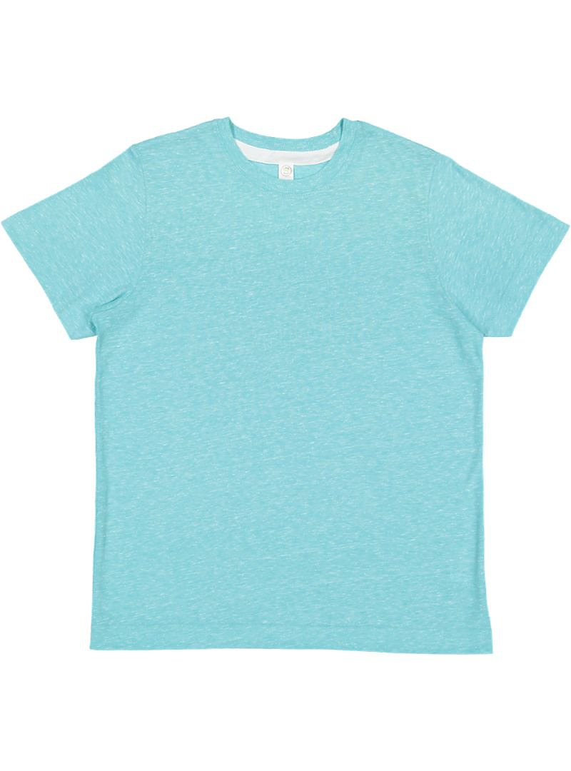 Youth Harborside Melange T-Shirt - Caribbean Melange