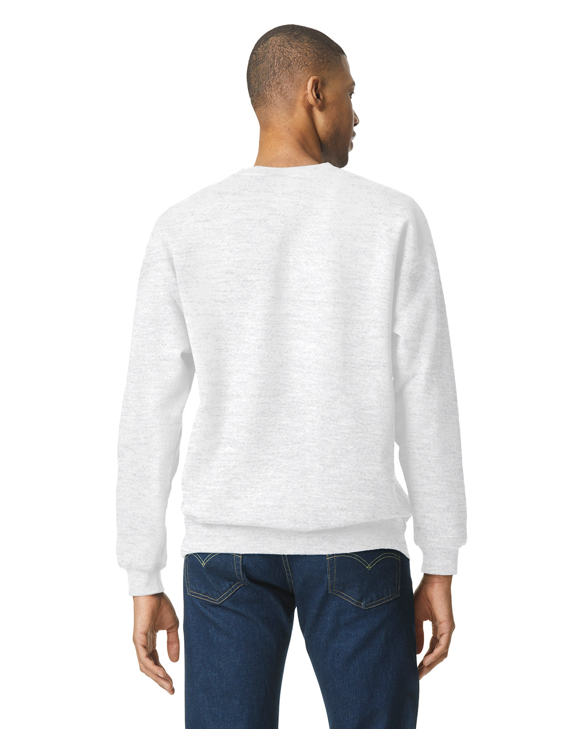 Softstyle Crewneck Sweatshirt - Ash Grey