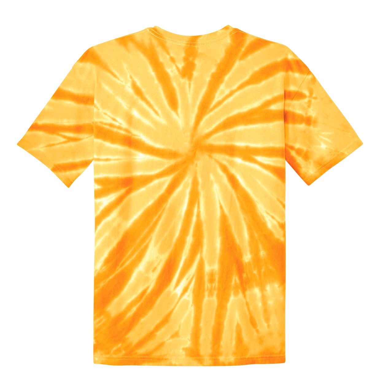 Unisex Tie-Dye Tee - Gold