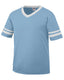 Augusta Sportswear 360 - Unisex Sleeve Stripe Jersey - Light Blue / White