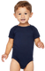 Rabbit Skins 4424 - Infant Fine Jersey Bodysuit - Navy