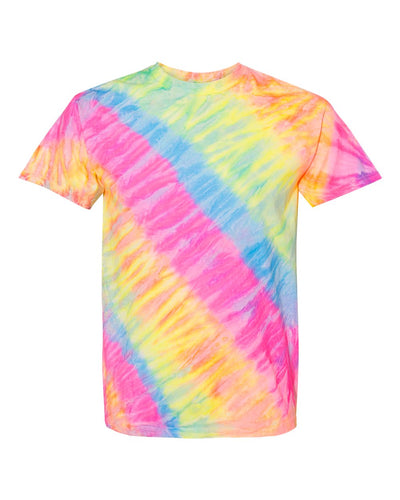 Unisex Tilt Tie Dye T-Shirt - Dayglo