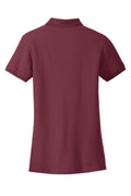 Women's Core Classic Pique Polo - Burgundy