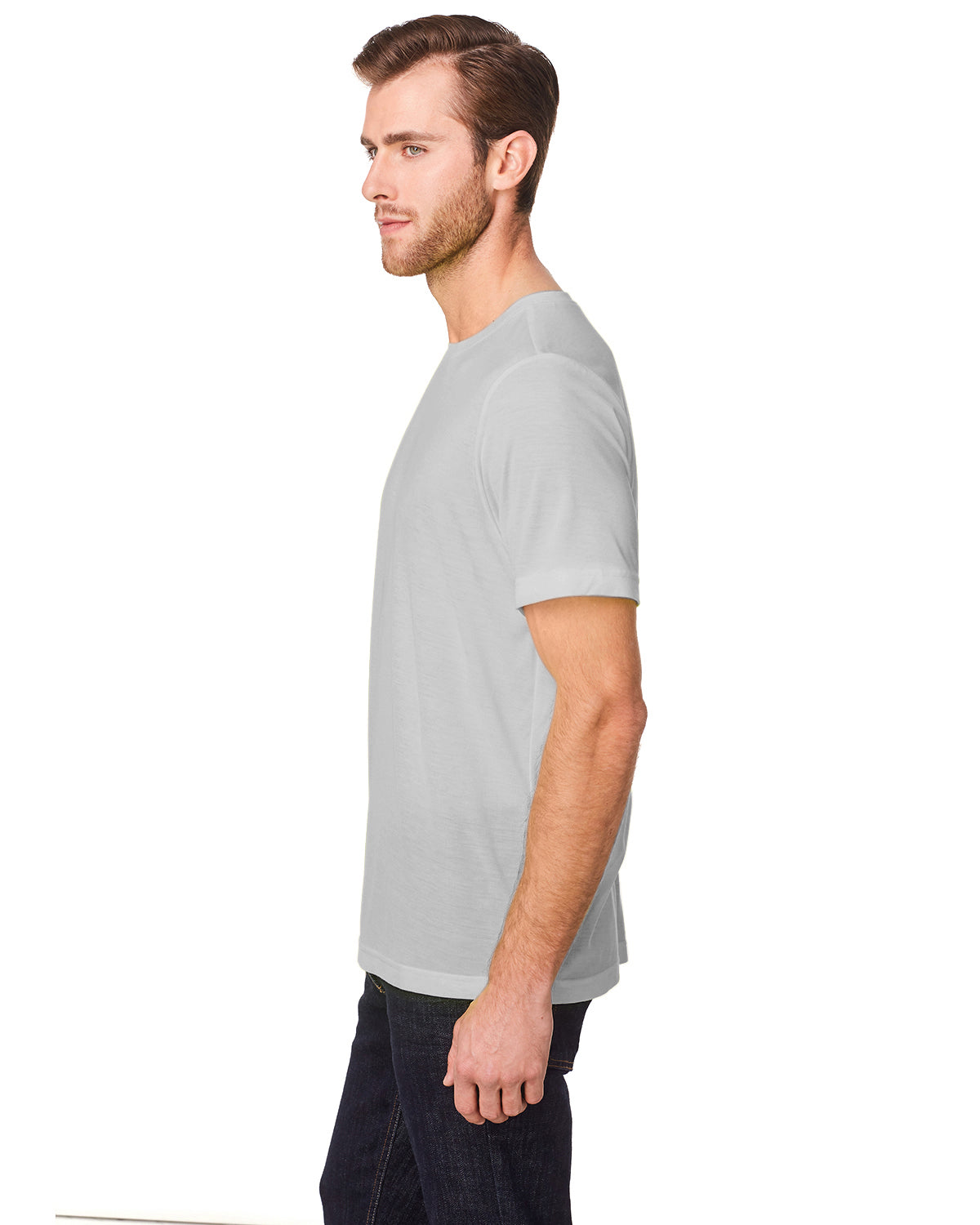 Unisex Fusion ChromaSoft™ Performance T-Shirt - Platinum