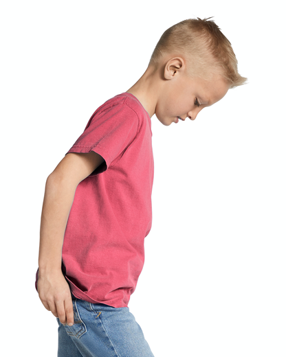 Youth Midweight RS T-Shirt - Crimson