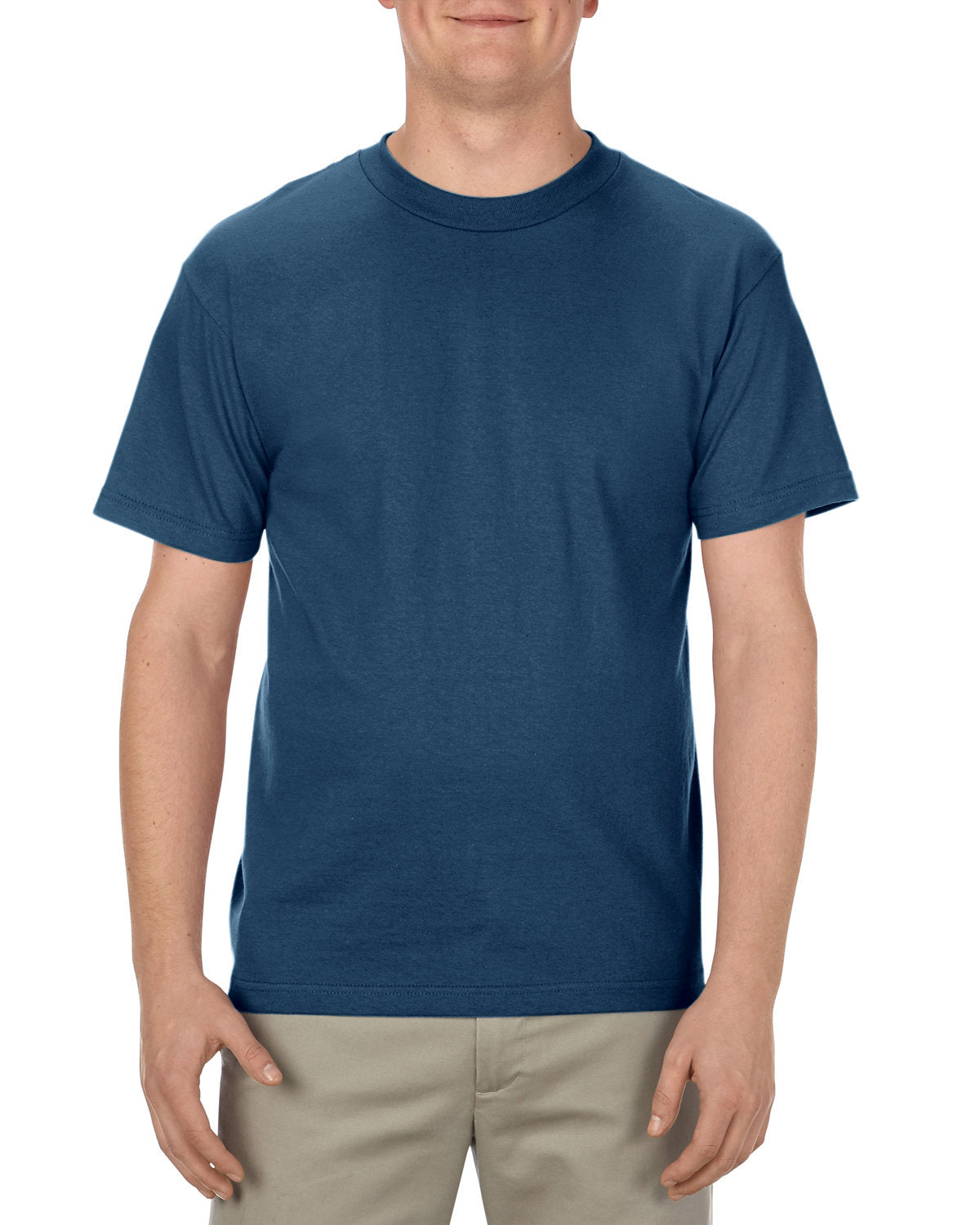 Unisex Heavyweight Cotton T-shirt - Harbor Blue