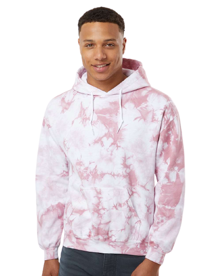Unisex Blended Hoodie - Rose Crystal