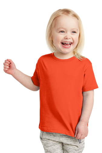Toddler Fine Jersey T-Shirt - Orange