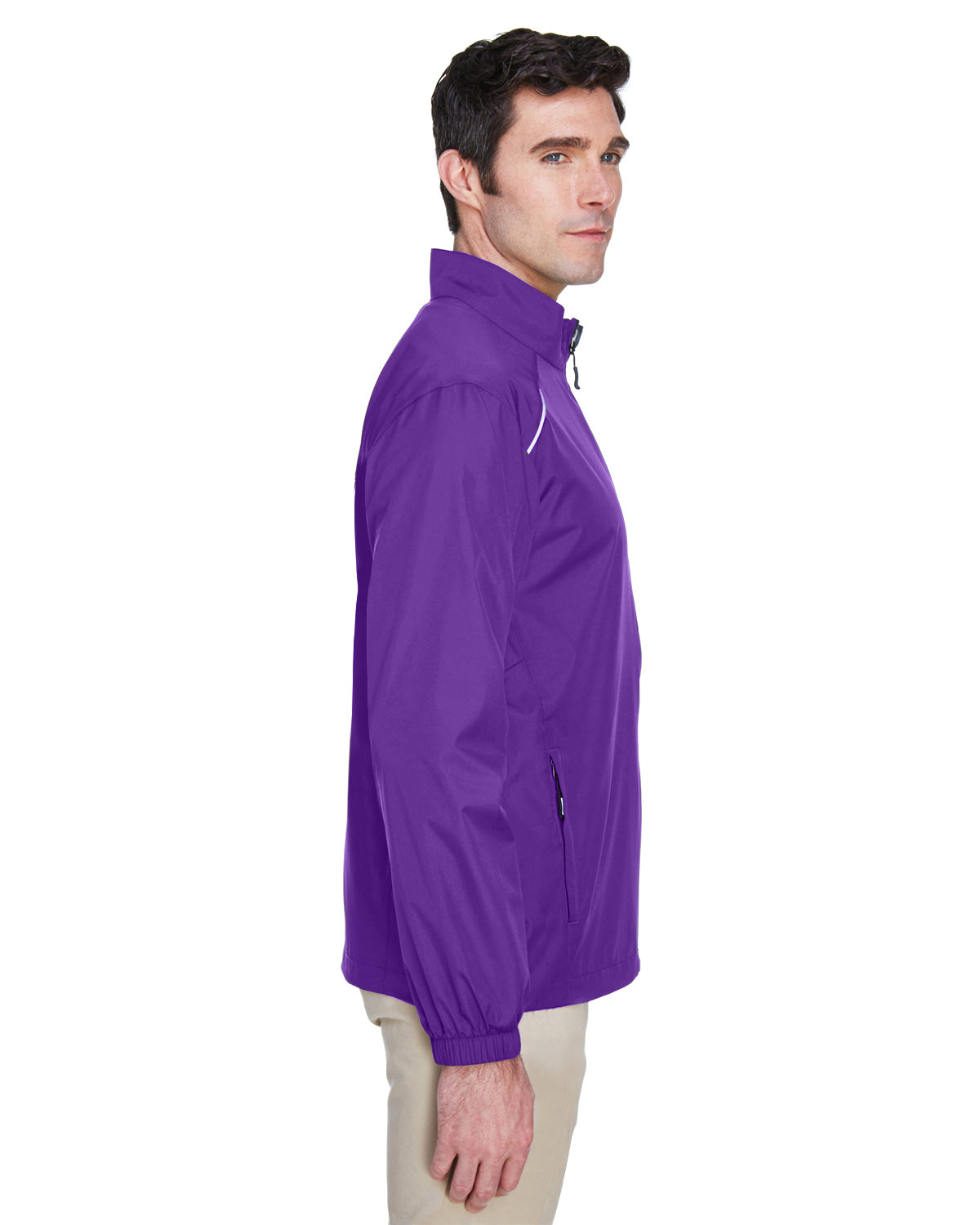 Men's Motivate Unlined Lightweight Jacket - Campus Purple