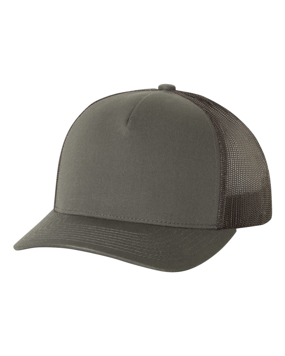 Unisex 5-Panel Retro Trucker Cap - Charcoal