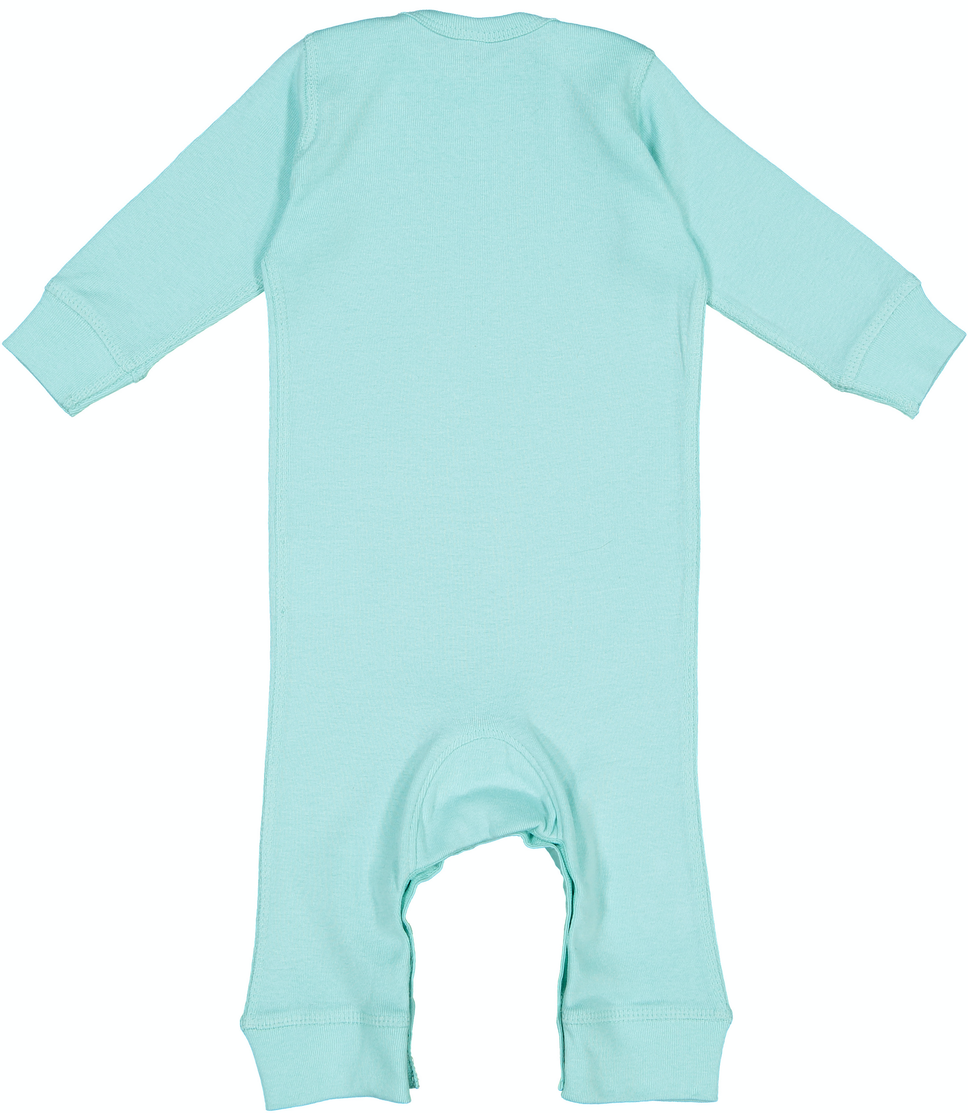 Infant Long-Sleeve Baby Rib Coverall - Chill
