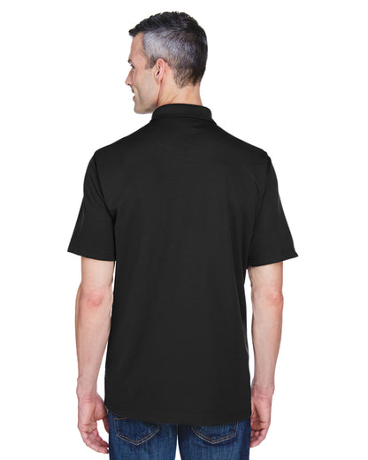 Men's Cool & Dry Stain-Release Performance Polo - Black