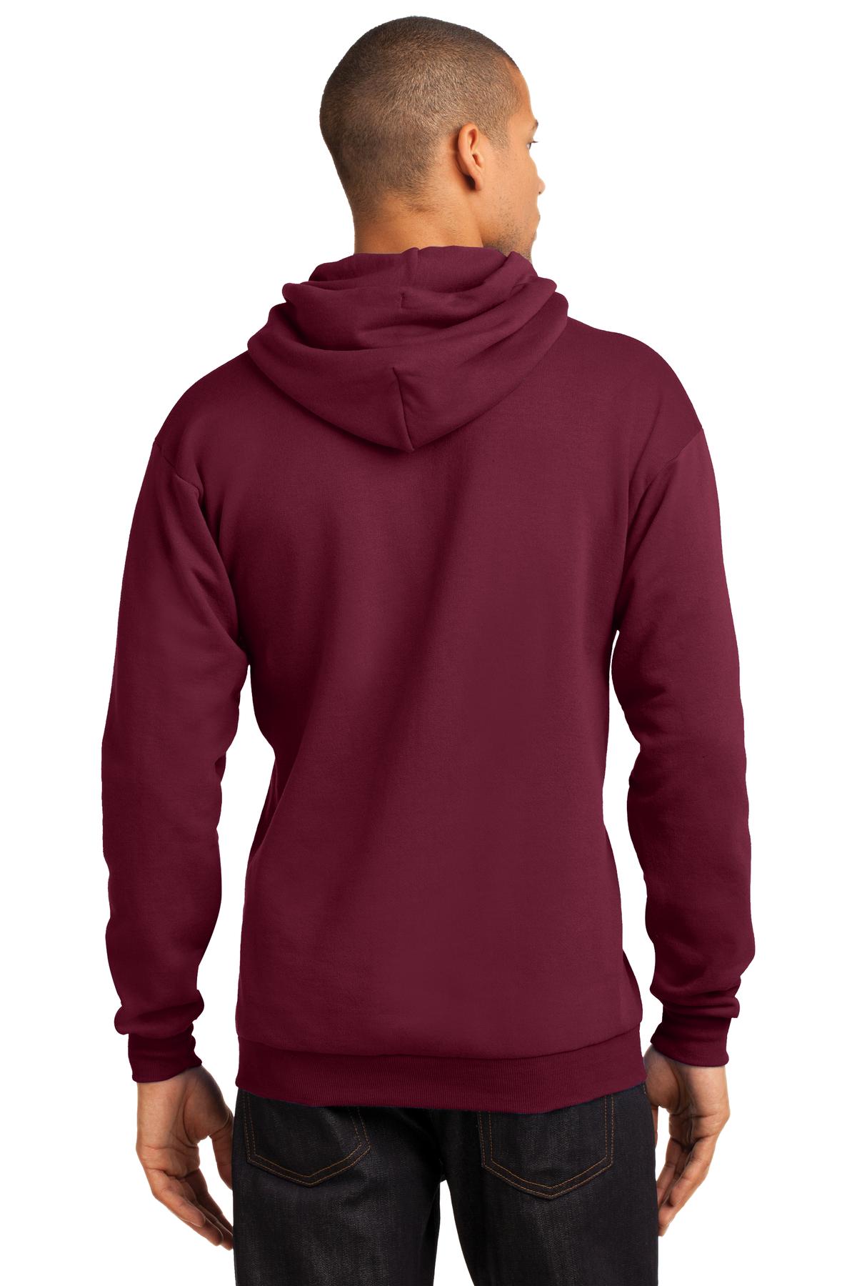 Unisex Core Fleece Pullover Hoodie - Cardinal