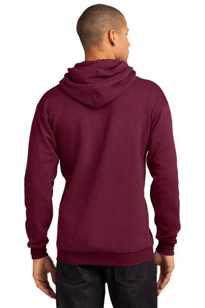 Unisex Core Fleece Pullover Hoodie - Cardinal