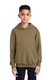 Port & Company PC90YH - Youth Core Fleece Pullover Hoodie - Coyote Brown