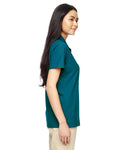 Women's Performance® Jersey Polo - Marble Galapagos Blue