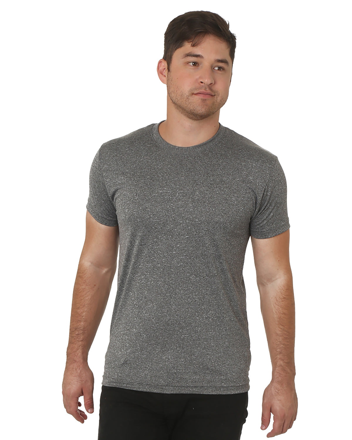 Unisex Polyester Performance T-Shirt - Cationic Charcoal