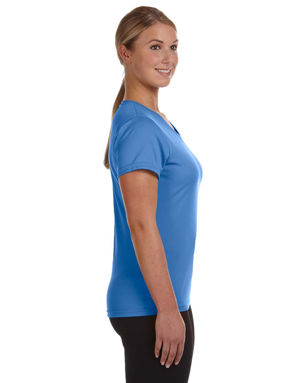 Women's Wicking T-Shirt - Columbia Blue