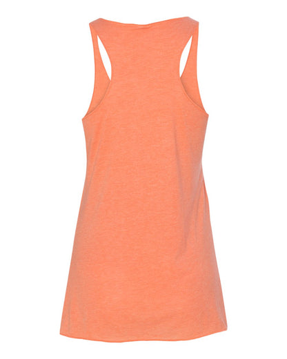 Women's Triblend Racerback Tank - Orange Triblend