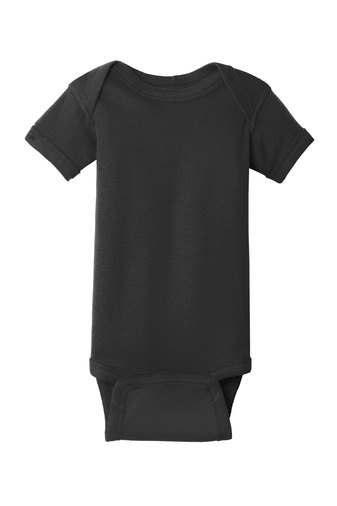 Infant Baby Rib Bodysuit - Black