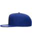 Yupoong YP5089 - Unisex 5-Panel Structured Flat Visor Classic Snapback Cap - Royal