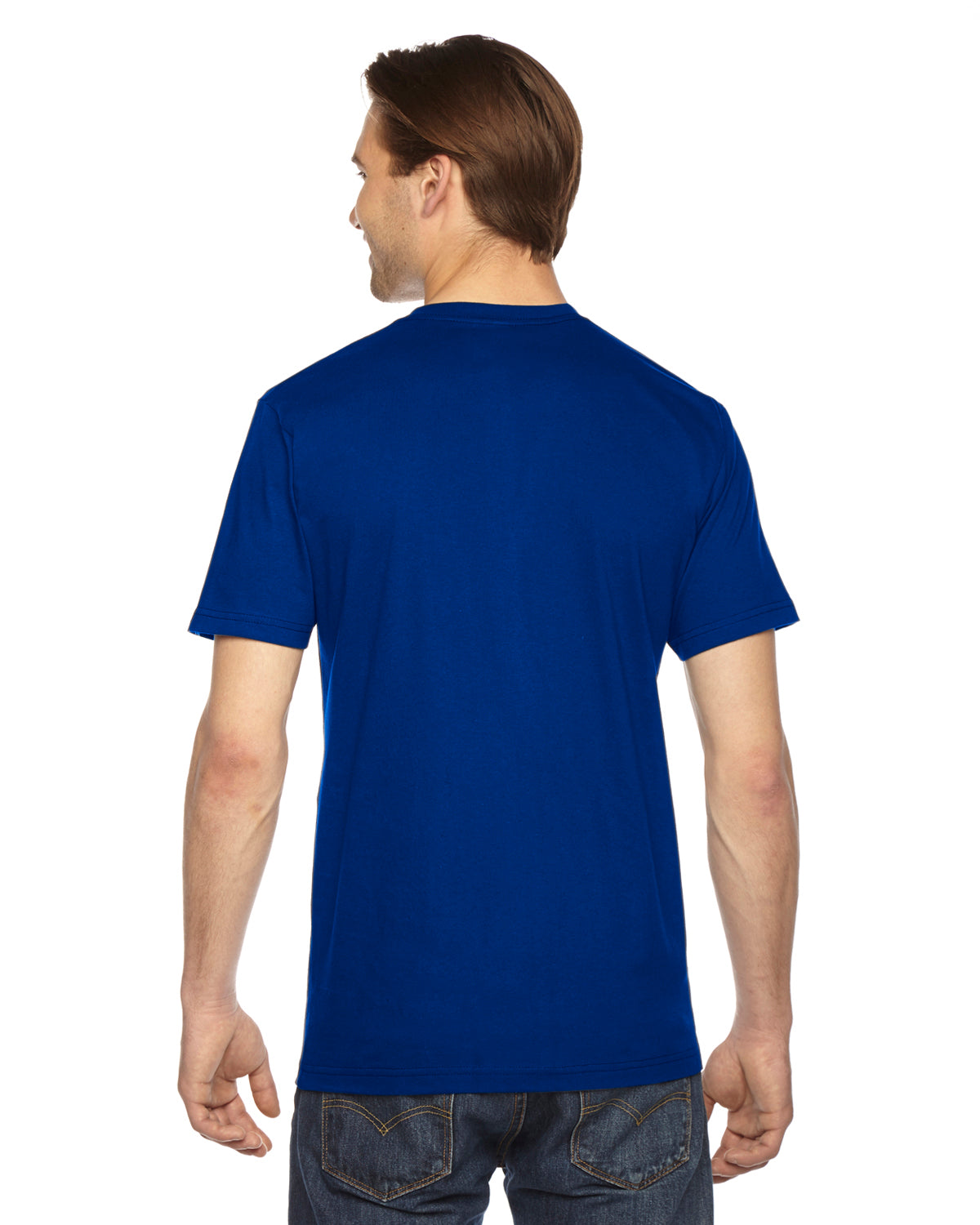 Unisex Fine Jersey Short-Sleeve T-Shirt - Lapis