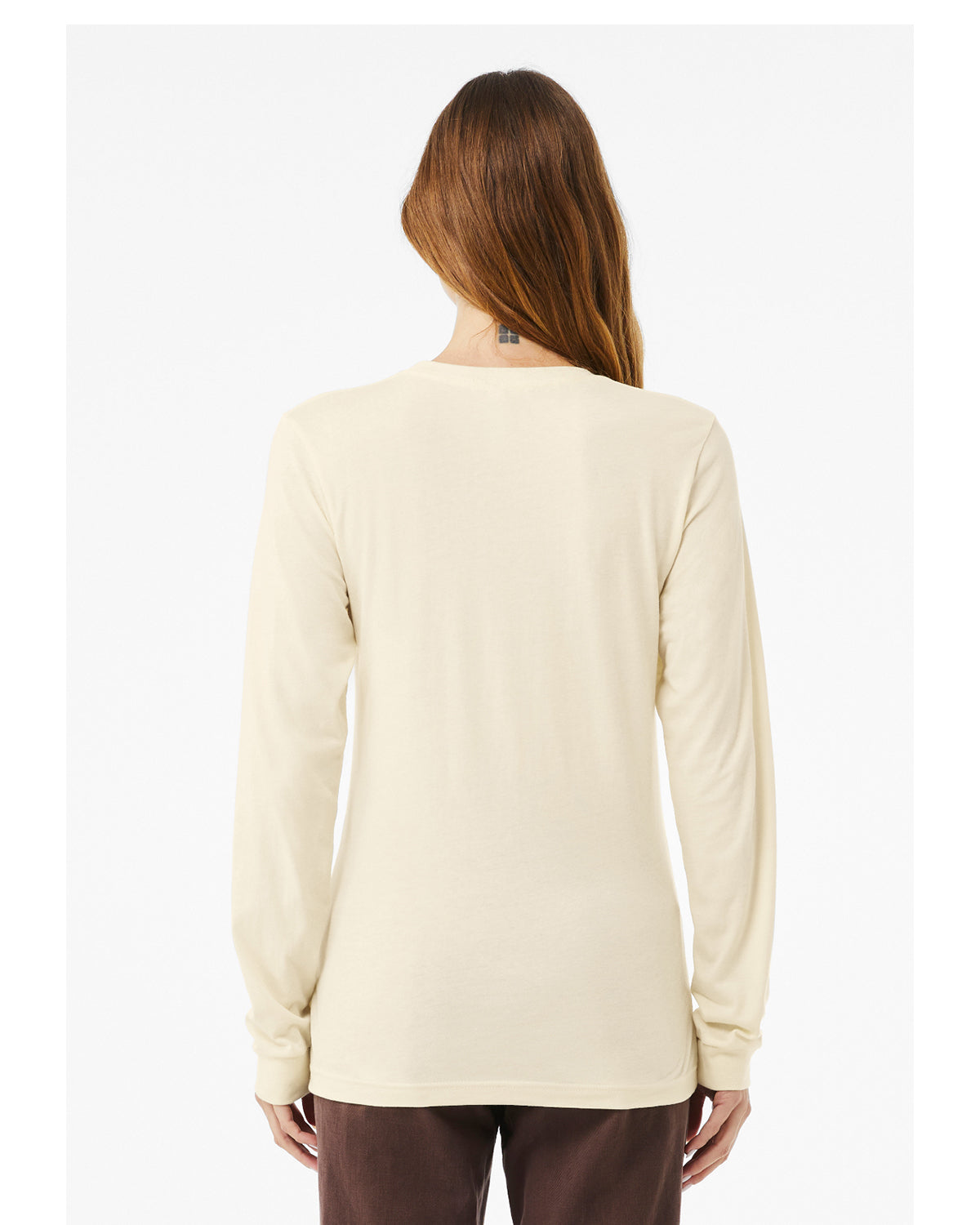 Unisex Jersey Long-Sleeve T-Shirt - Heather Natural