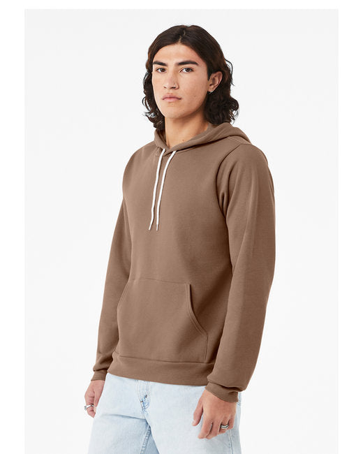 Unisex Sponge Fleece Pullover Hoodie - Vintage Brown