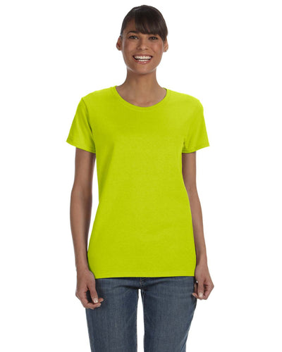 Women's Heavy Cotton™ T-Shirt - High Viz Safety Green