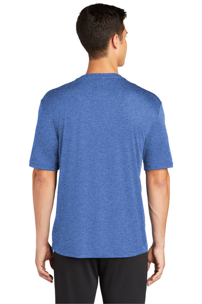 Unisex PosiCharge Competitor Tee - True Royal Hthr