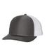 Richardson 112 - Snapback Trucker Cap - Charcoal / White