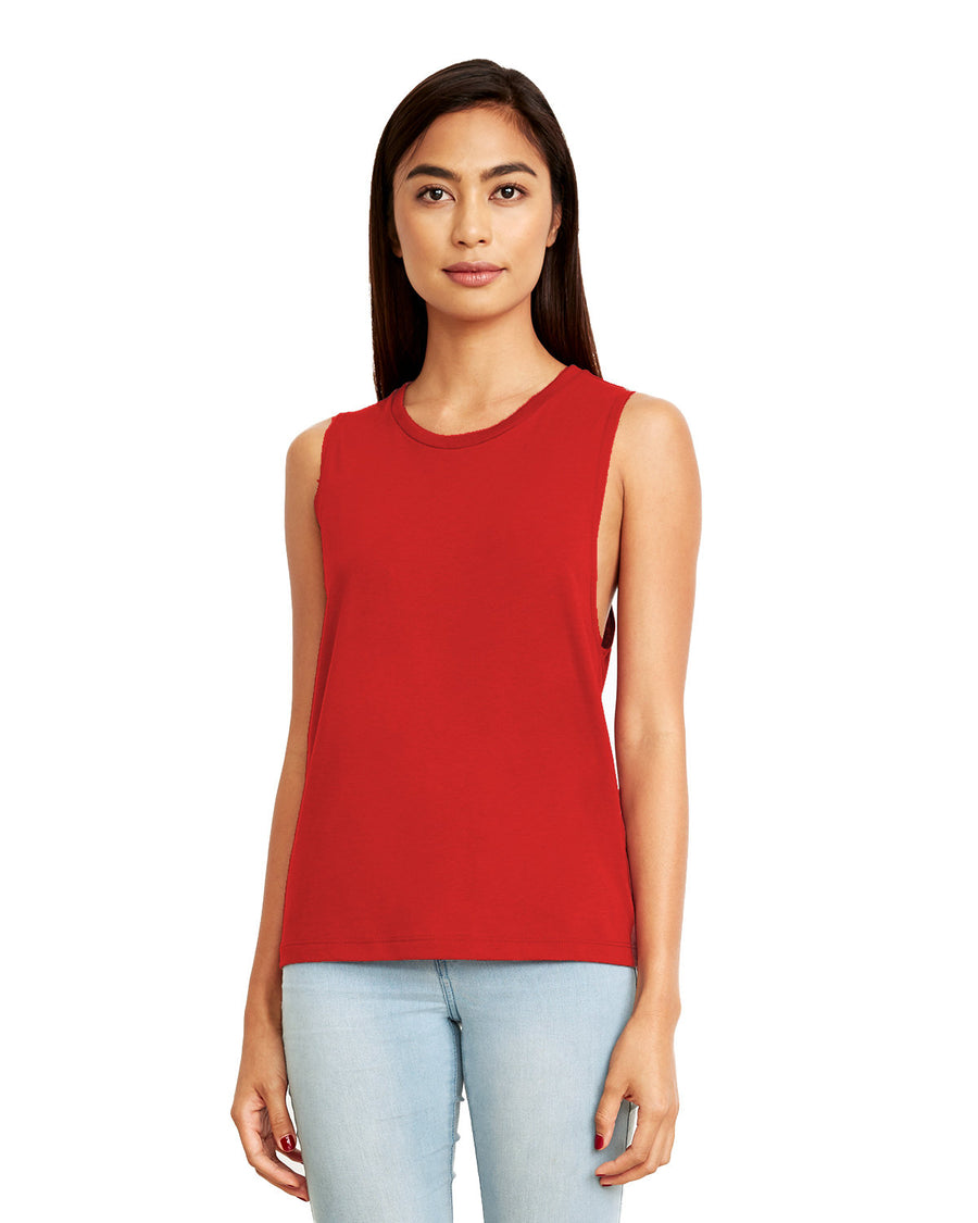 Women's Festival Muscle Tank - Red