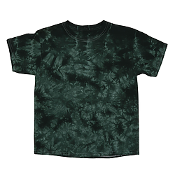Youth Crystal Tie Dye T-Shirt - Forest