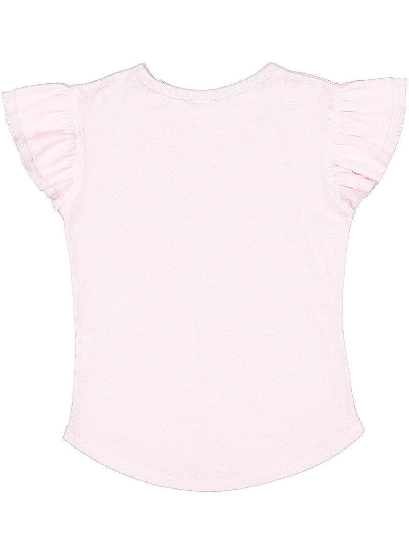 Toddler Flutter Sleeve T-Shirt - Ballerina