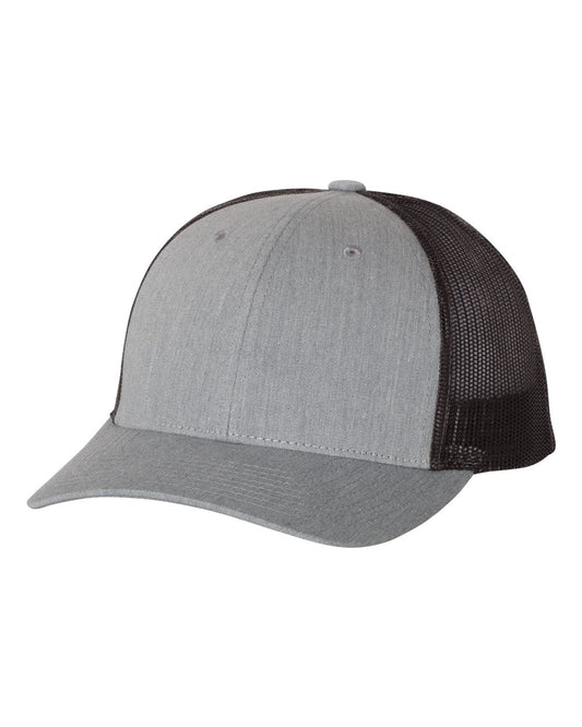 Low Pro Trucker Cap - Heather Gray / Dark Charcoal