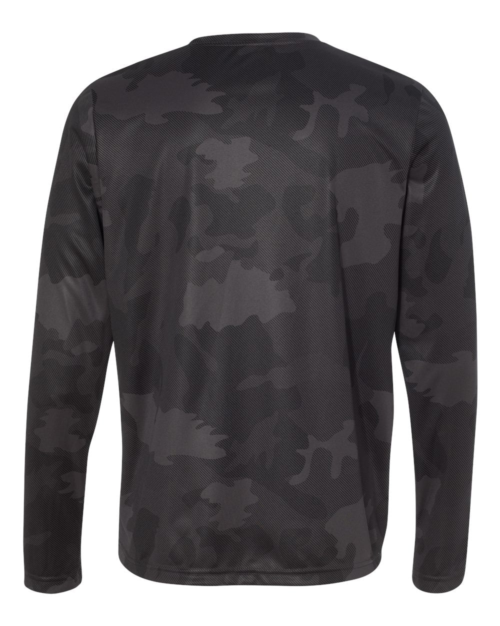 Unisex Performance Long-Sleeve T-Shirt - Black Laser Camo