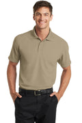 Unisex Dry Zone Grid Polo - Tan